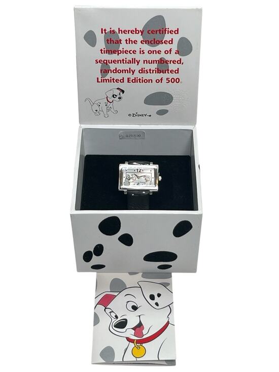 Fossil Accessories - RARE MINT Fossil Disney 101 Dalmatians LE 449/500 Watch NEW Tag Box